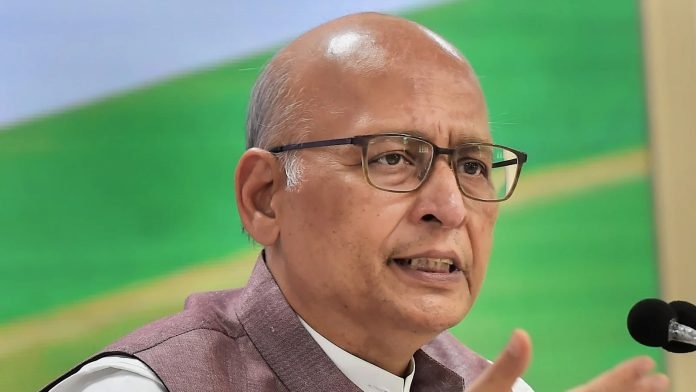 Abhishek Manu Singhvi Elected Unopposed to Rajya Sabha from Telangana
