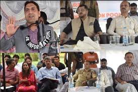 Secretary Mohammad Aijaz Asad Addresses Public Darbar in Poonch