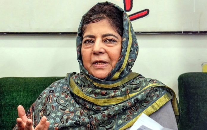 Mehbooba Mufti Rules Out Alliance with BJP, Criticizes National Conference