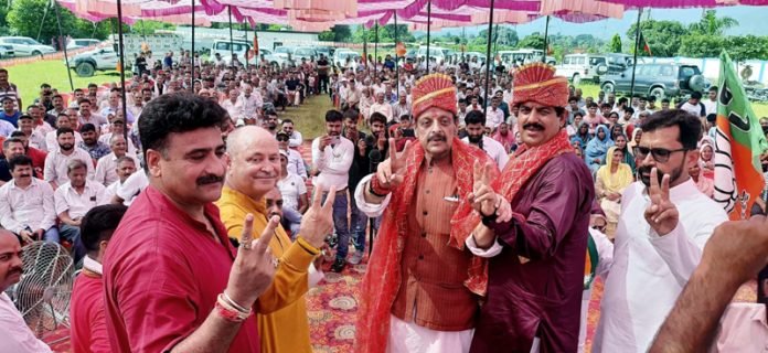 Devender Rana Vows to Shape Future with BJP; Emphasizes Peace and Development