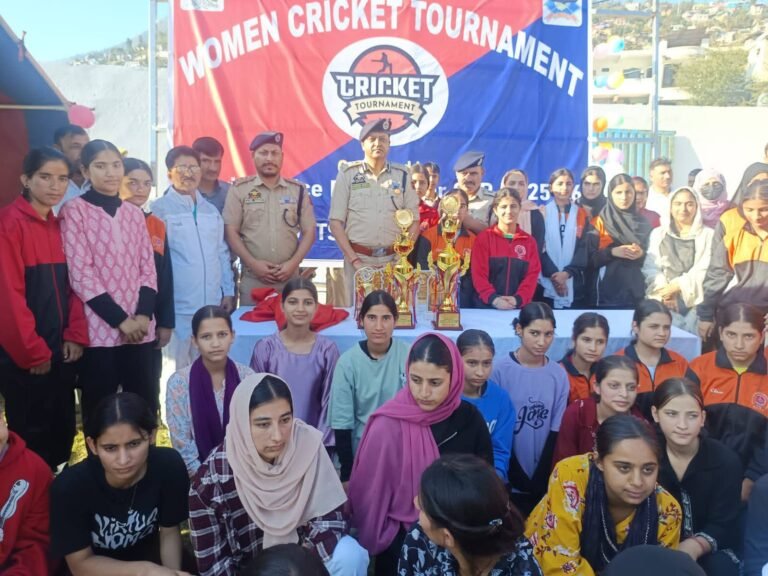 SSP DODA INAUGURATES T-20 WOMEN’S CRICKET TOURNAMENT UNDER CIVIC ACTION PROGRAMME (CAP 2025-26) AT SPORTS STADIUM DODA