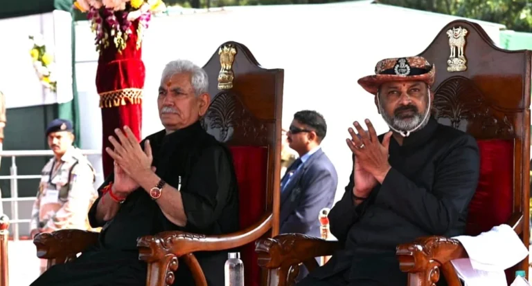 ITBP Marks 64th Raising Day In Udhampur; MoS Home, LG Attend