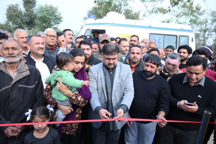 Multipurpose indoor sports hall inaugurated in Khour by Satish Sharma