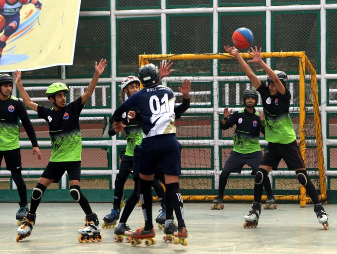 J&K Girls Enter Quarterfinals of 17th Junior National Roll-Ball Championship