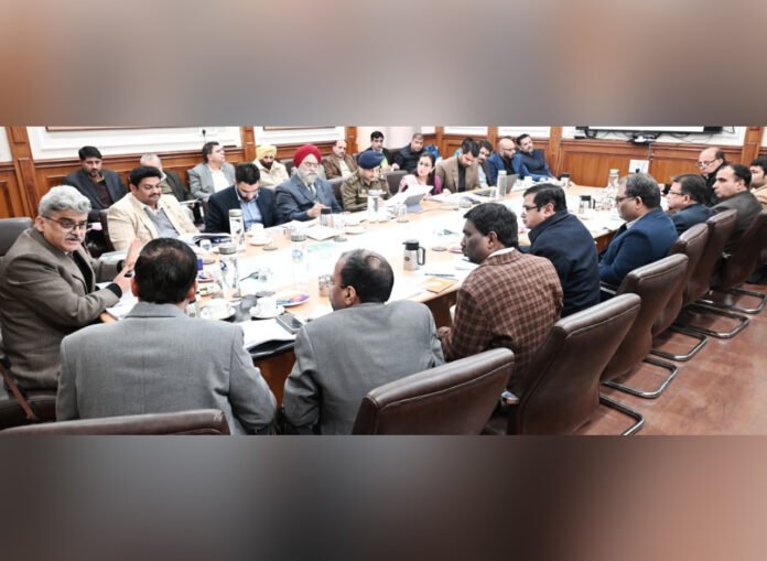 Chief Secretary Stresses GIS-Based Mapping to Curb Road Accidents in J&K