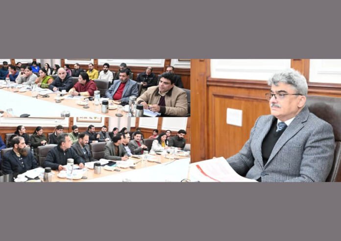 CS Atal Dulloo Reviews Social Welfare, Clears Major Agriculture Projects to Boost Wool, Dairy and Livestock Sectors in J&K