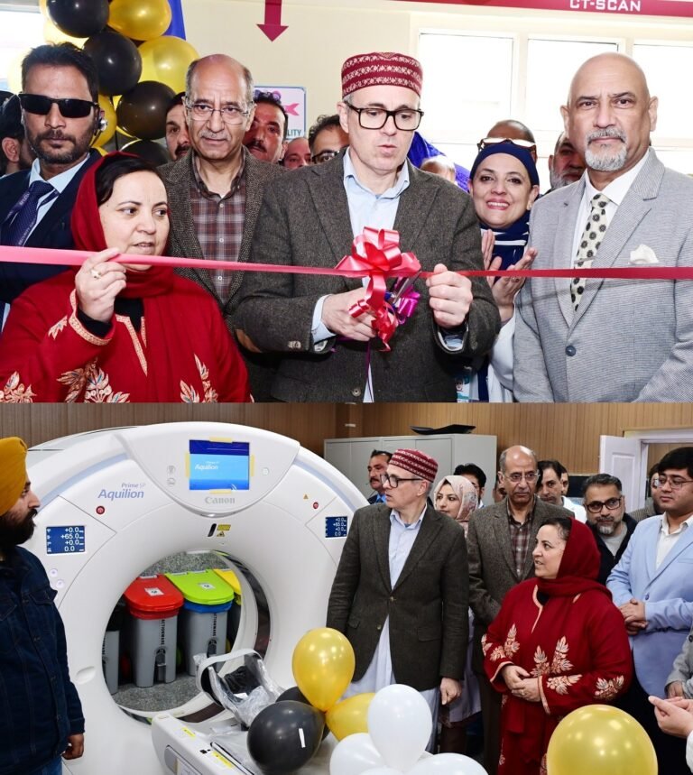 Omar Abdullah Launches ₹84.41 Crore Development Projects in Ganderbal district