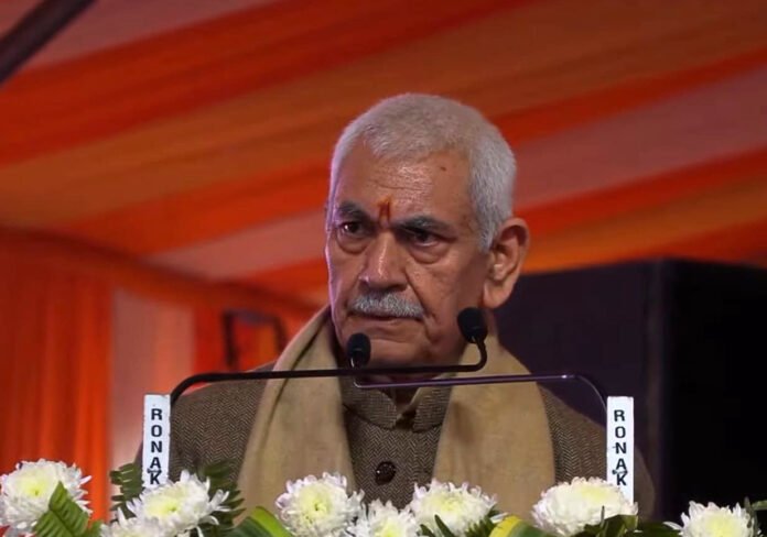 LG Manoj Sinha Attends Idol Installation Ceremony in Haridwar, Highlights India’s Spiritual and Cultural Renaissance