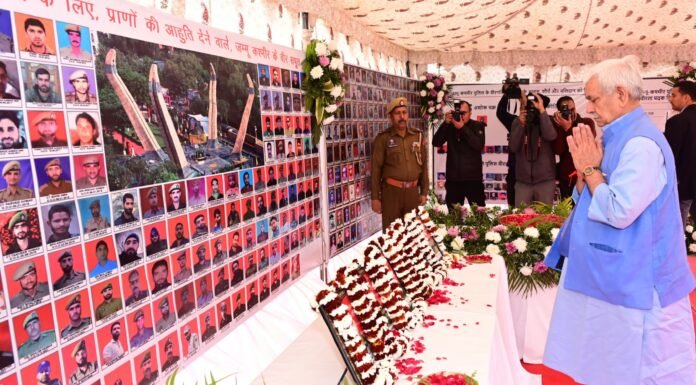 LG Manoj Sinha Directs J&K Police to Strike Decisively Against Terror, Calls for Whole-of-Society Support