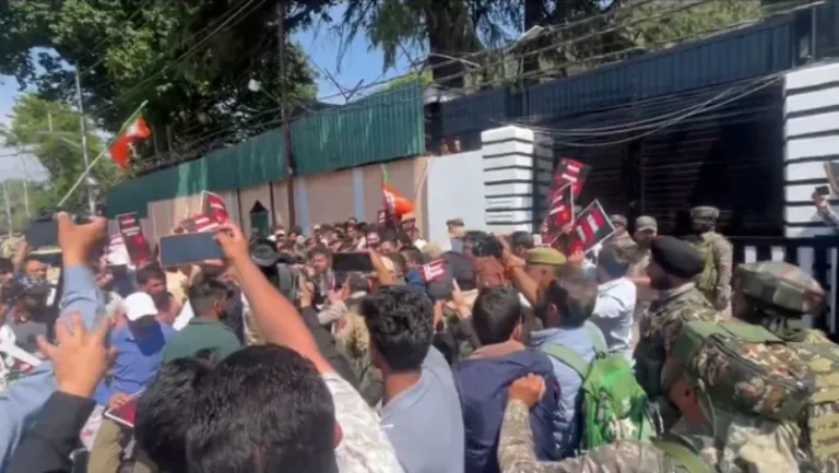 BJP Kashmir Unit To March Towards CM Omar Abdullah’s Residence Over Liquor Sales