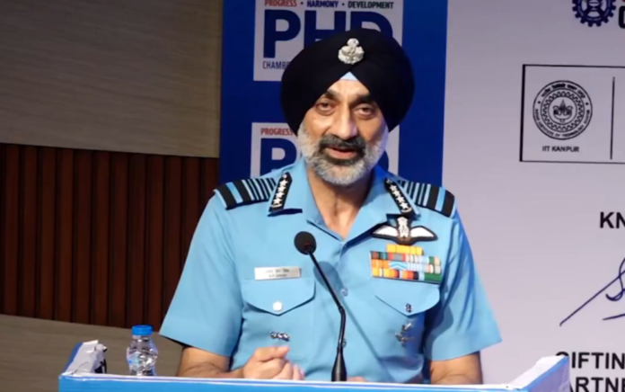 IAF Chief Amar Preet Singh advocates for domestic drone development